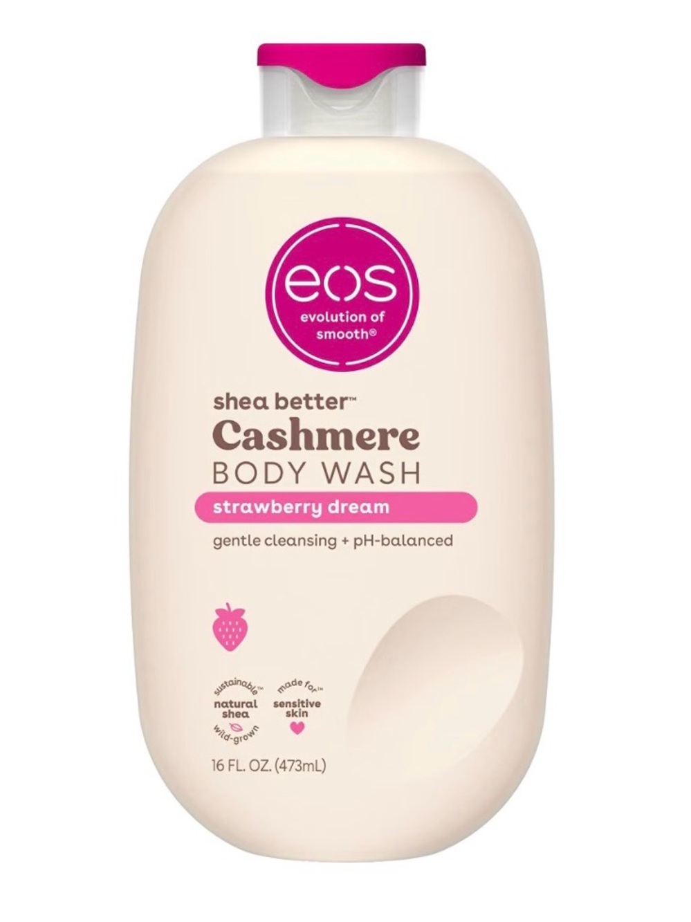 eos Cashmere Strawberry Dream Body Wash